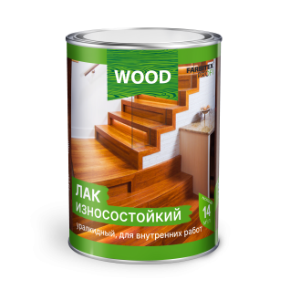 Лак паркетный алкидно-уретановый износостойкий FARBITEX PROFI WOOD