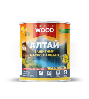 АЛТАЙ. Масло-бальзам универсальный деревозащитный WOOD EXTRA 