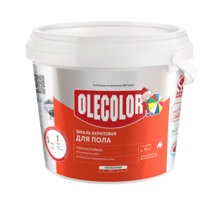 Эмаль акриловая для пола OLECOLOR