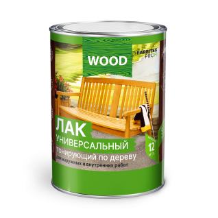 Лак универсальный тонирующий по дереву FARBITEX PROFI WOOD