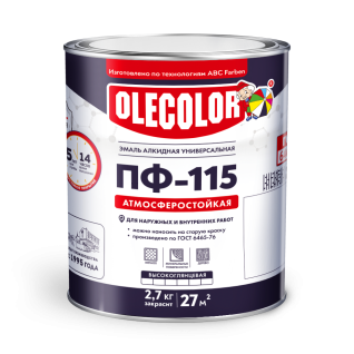 Эмаль алкидная ПФ-115 OLECOLOR