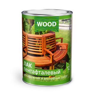 Лак алкидный пентафталевый высокоглянцевый FARBITEX PROFI WOOD