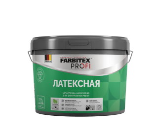 Шпатлевка акриловая латексная FARBITEX PROFI