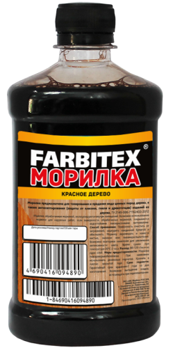 Морилка деревозащитная водная FARBITEX