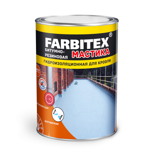 Мастика битумно-резиновая FARBITEX